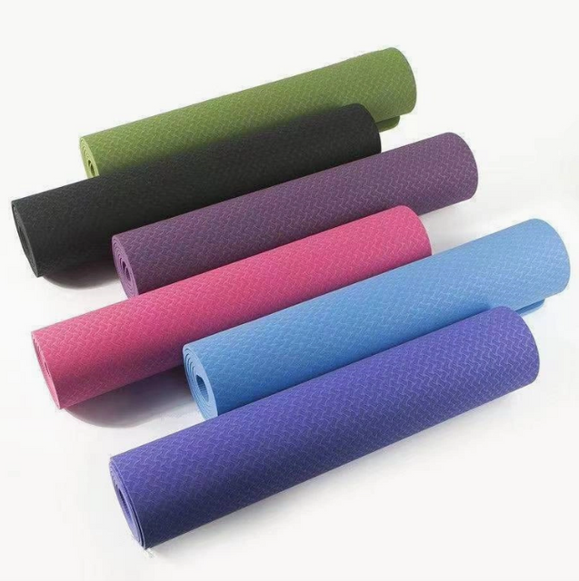 OEM Custom Print Thiết kế cá nhân hóa Thảm tập yoga cao su PU tự nhiên chống trượt Polyurethane nóng