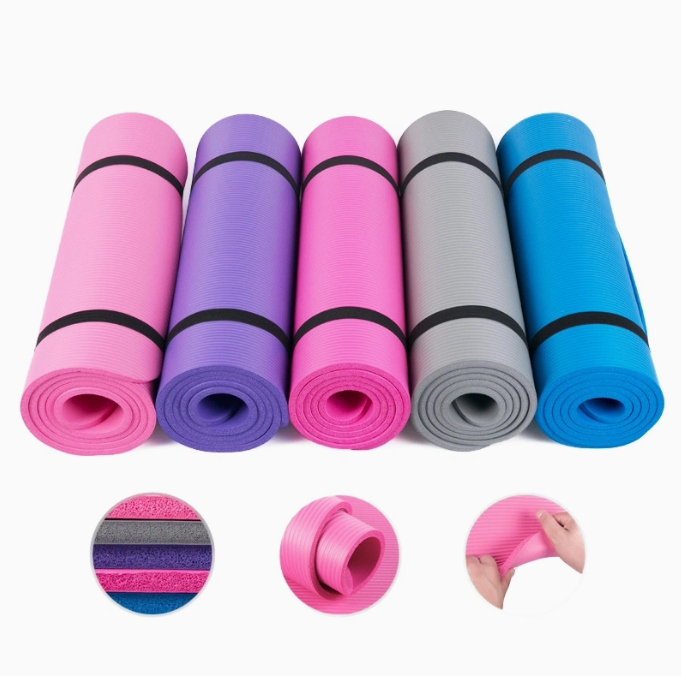 OEM Custom Print Thiết kế cá nhân hóa Thảm tập yoga cao su PU tự nhiên chống trượt Polyurethane nóng