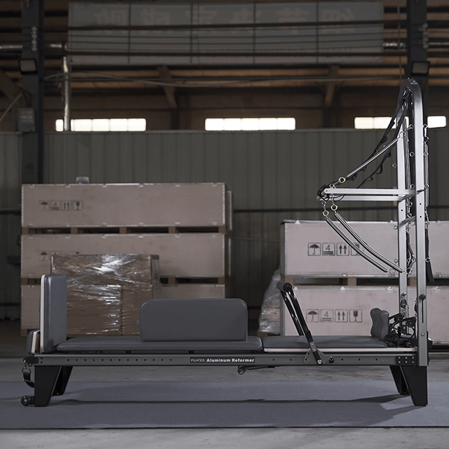 Bộ cải c&aacute;ch Pilates nh&ocirc;m với Bộ cải c&aacute;ch Pilates nửa th&aacute;p với nửa h&igrave;nh thang