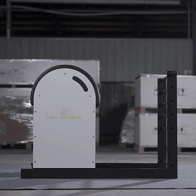 Vật liệu th&eacute;p Pilates Thang th&ugrave;ng M&agrave;u trắng v&agrave; đen để lựa chọn